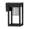 Lampe solaires Eglo MARTANO LED Noir, 1 lumière, Détecteur de mouvement