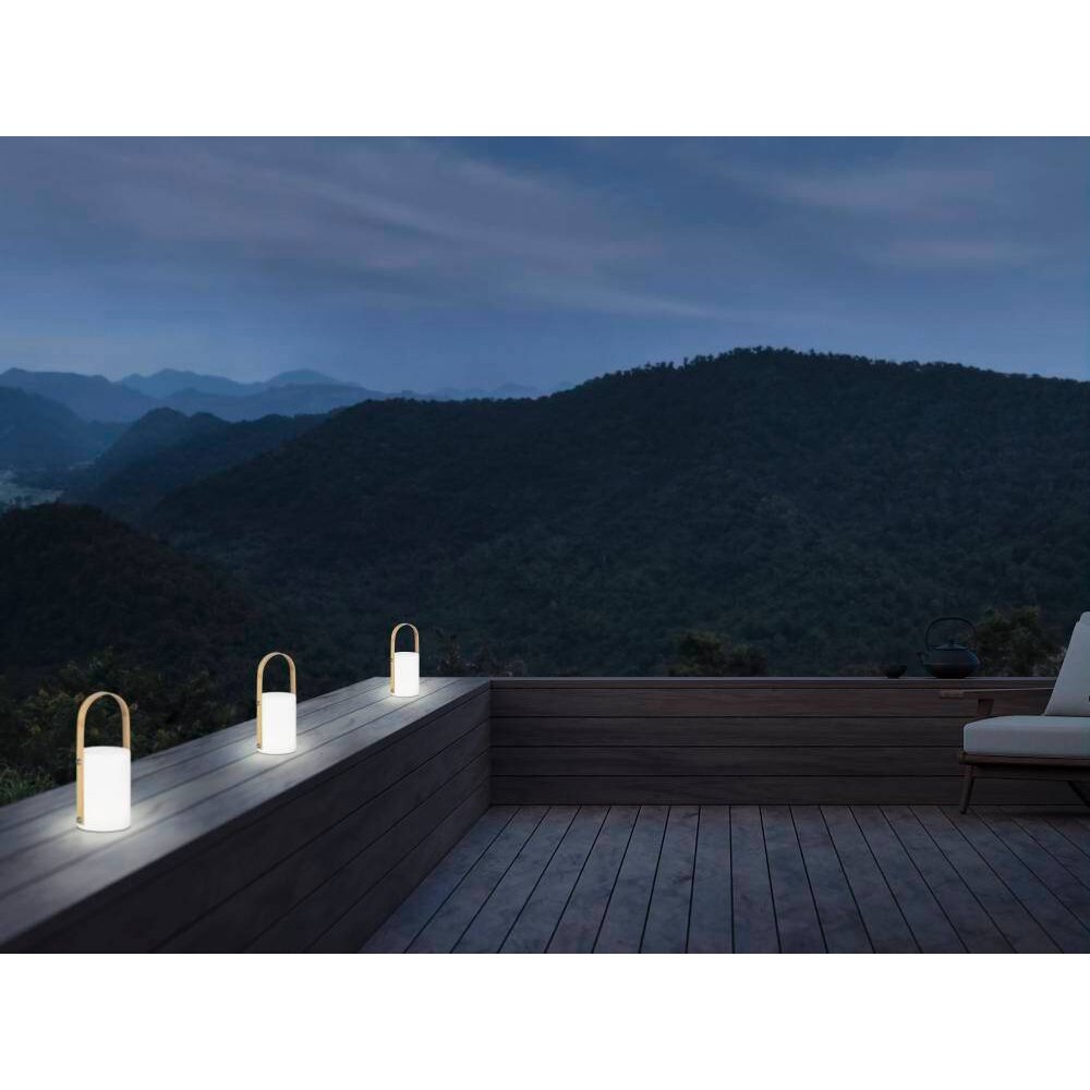Lampe à poser Eglo CUENCA LED Brun, Blanc, 8 lumières main product photo