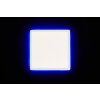 Plafonnier Brilliant Saltery LED Blanc, 1 lumière, Télécommandes, Changeur de couleurs