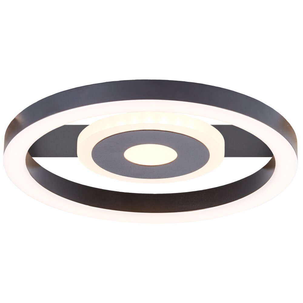 Plafonnier Brilliant Maureen LED Noir, Blanc, 1 lumière main product photo