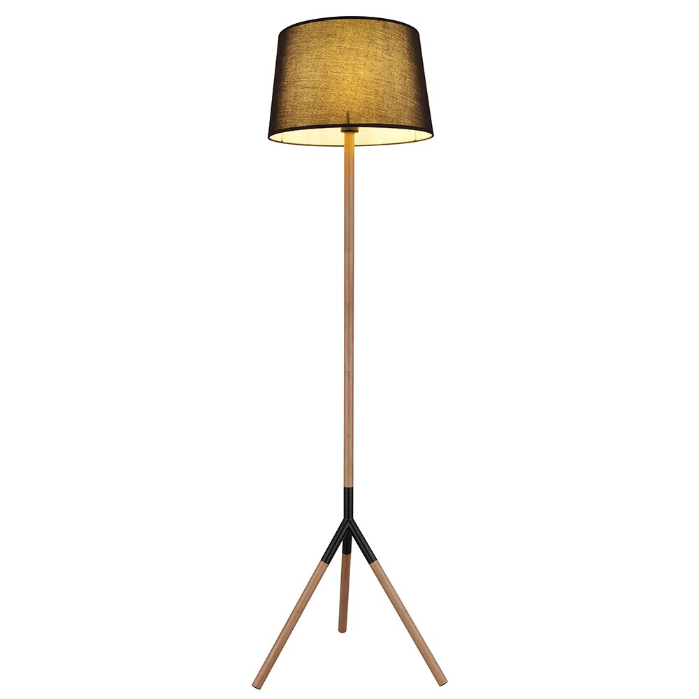 Lampadaire Globo TL Écru, Noir, 1 lumière main product photo
