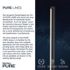 Lampadaire Paul Neuhaus PURE-LINES LED Anthracite, 1 lumière, Télécommandes