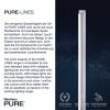 Lampadaire Paul Neuhaus PURE-LINES LED Aluminium, 1 lumière, Télécommandes
