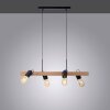 Suspension Leuchten-Direkt CANOP Écru, Noir, 4 lumières