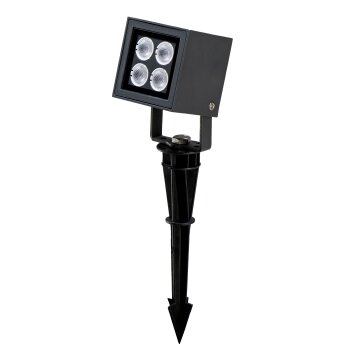 Spot de jardin CMD AQUA LED Anthracite, 4 lumières