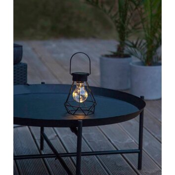 Luminaire déco Eglo Z_SOLAR LED Noir, 5 lumières