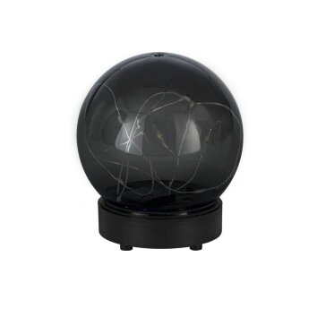 boule lumineuse Eglo Z_SOLAR LED Noir, 10 lumières