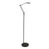 Lampadaire Steinhauer Soleil LED Noir, 1 lumière