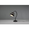 Lampe de table Trio Fletcher 2 Noir, 1 lumière