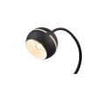 Lampe de table Trio Fletcher 2 Noir, 1 lumière