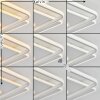 Plafonnier  Selim LED Blanc, 1 lumière, Télécommandes