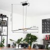 Suspension  Meiral LED Noir, 2 lumières