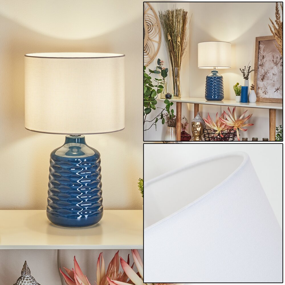 Lampe de table Chave Bleu, 1 lumière main product photo