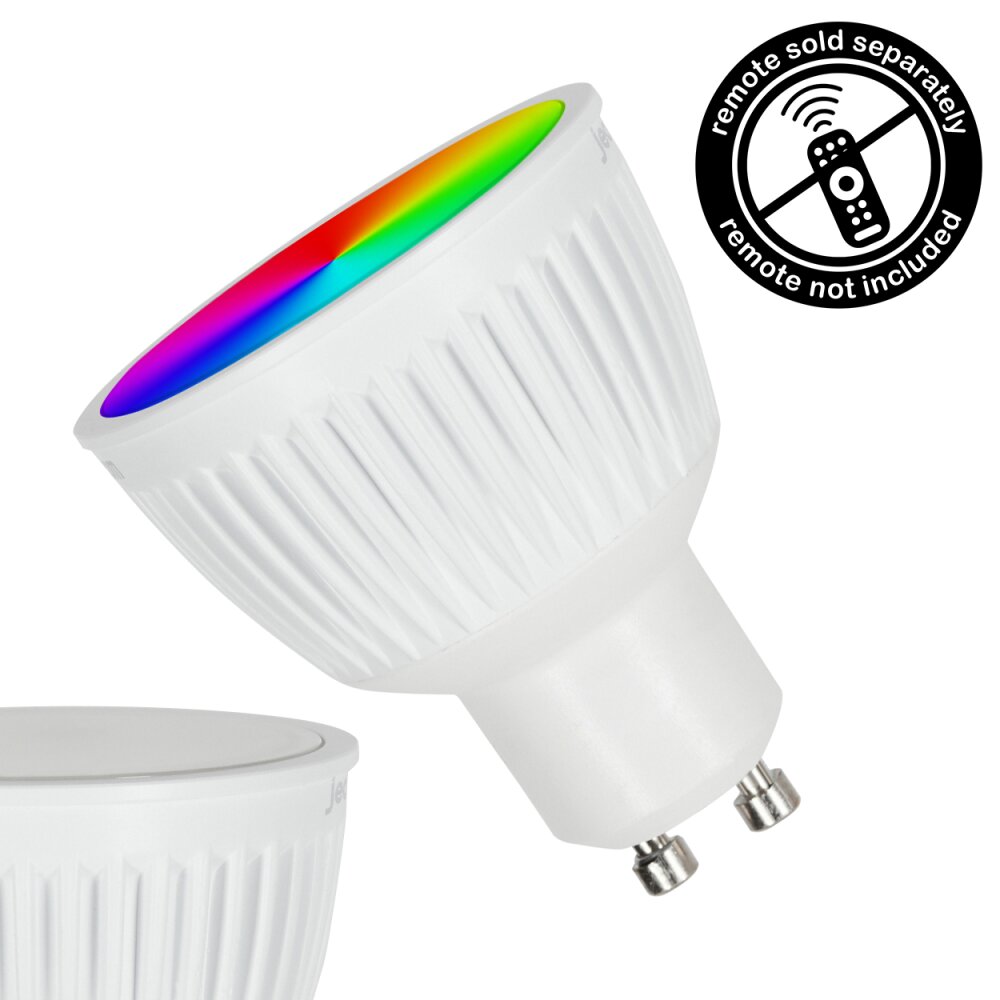 Ampoule GU10 Connectée LED intensité + couleurs, LEXMAN