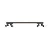 Plafonnier Paul Neuhaus PURE-LINES LED Anthracite, 1 lumière, Télécommandes
