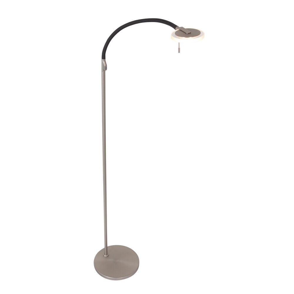 Lampadaire Steinhauer Turound LED Acier brossé, 1 lumière main product photo