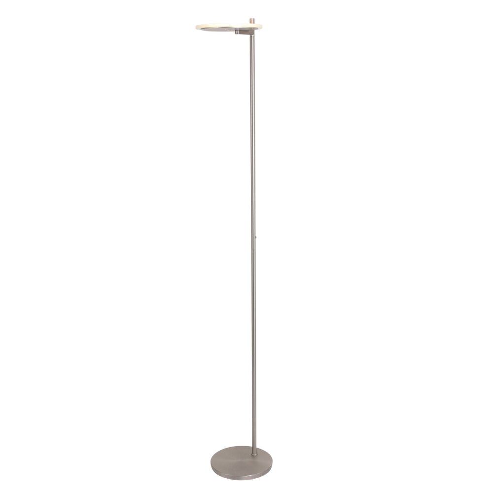 Lampadaire à vasque Steinhauer Turound LED Acier brossé, 1 lumière main product photo