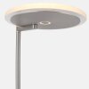 Lampadaire à vasque Steinhauer Turound LED Acier brossé, 1 lumière