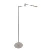 Lampadaire Steinhauer Turound LED Acier brossé, 1 lumière Lampadaire Steinhauer Turound LED Acier brossé, 1 lumière