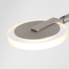 Lampadaire Steinhauer Turound LED Acier brossé, 1 lumière
