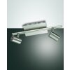 Applique murale Fabas Luce Tucson Nickel mat, 2 lumières