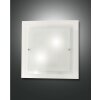 Plafonnier Fabas Luce Naxar Blanc, 2 lumières