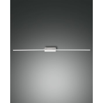 lampe miroir Fabas Luce Nala LED Blanc, 1 lumière