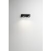 Applique murale Fabas Luce Modo Noir, 2 lumières