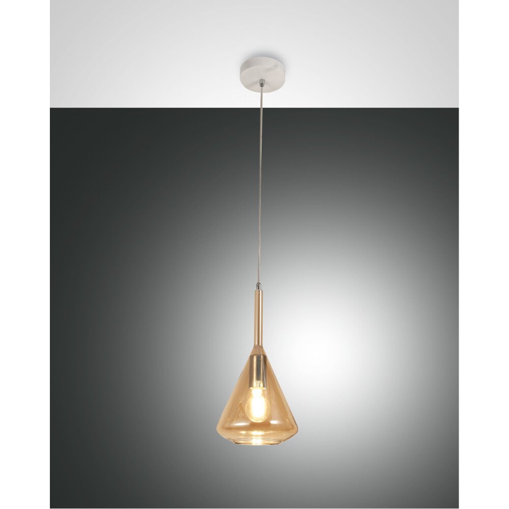 Suspension Fabas Luce Tris Blanc, 1 lumière main product photo
