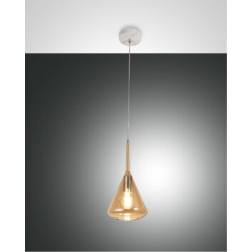 Suspension Fabas Luce Tris Blanc, 1 lumière