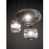 Suspension Fabas Luce Nordal Noir, 3 lumières