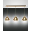 Suspension Fabas Luce Glow Laiton, 3 lumières