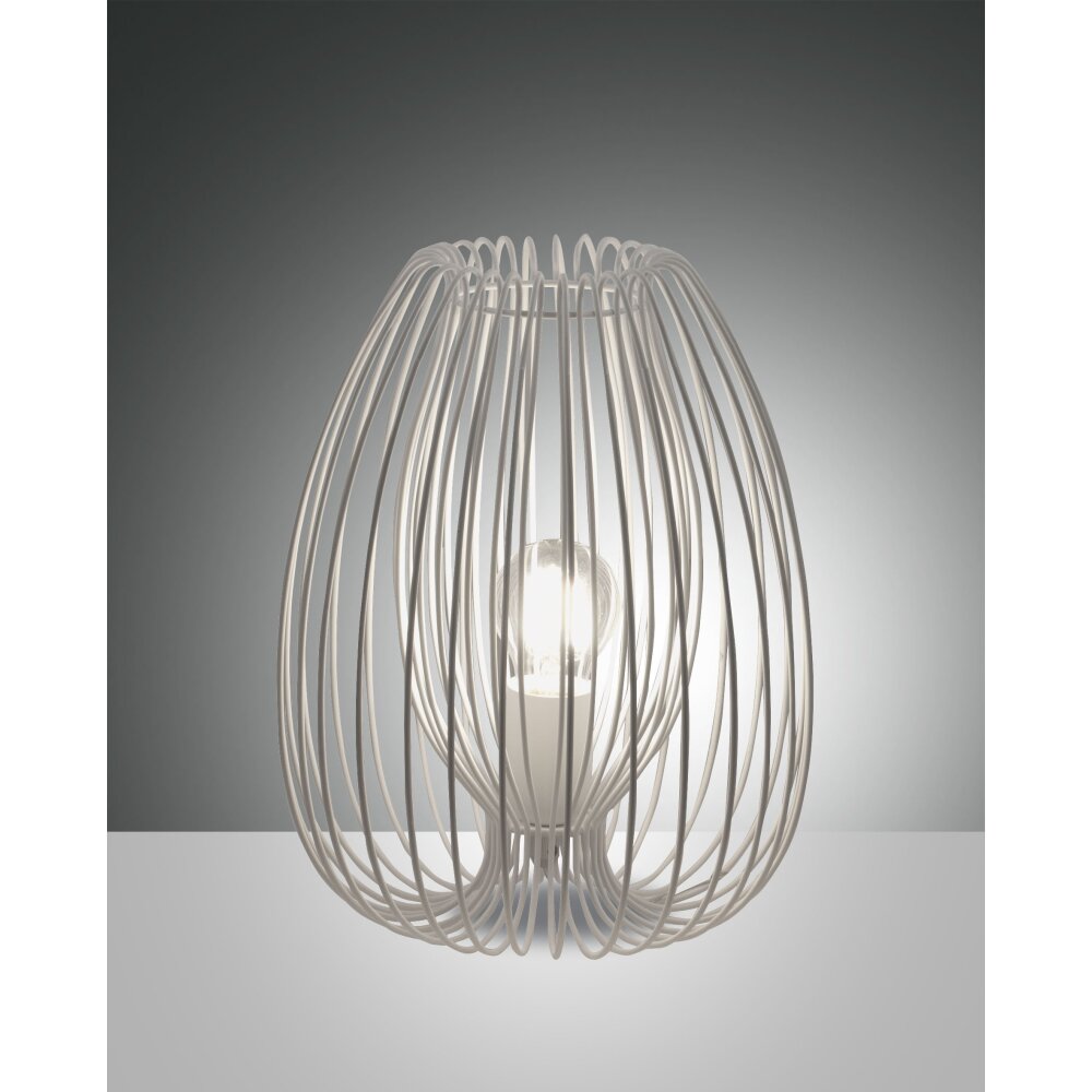 Lampe de table Fabas Luce Camp Blanc, 1 lumière main product photo