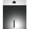 Suspension Fabas Luce Prado LED Noir, 1 lumière