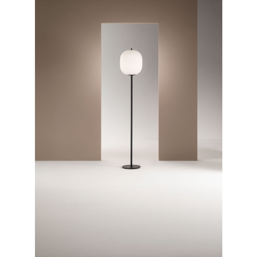 Lampadaire Fabas Luce Domizia Noir, 1 lumière main product photo