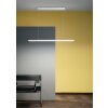 Suspension Fabas Luce Mason LED Blanc, 2 lumières