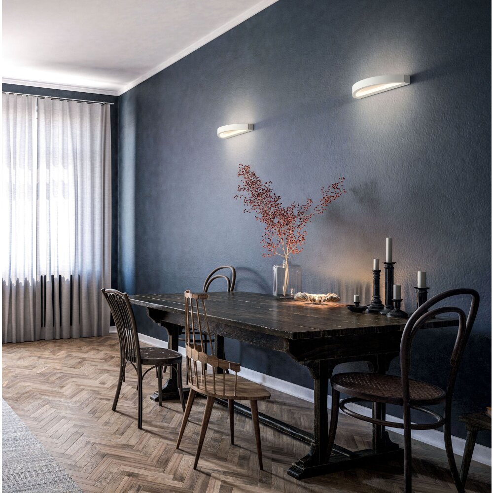 Applique murale Fabas Luce Cordoba LED Écru, Blanc, 1 lumière main product photo