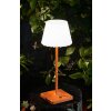 Lampe à poser Fabas Luce Adam LED Orange, 1 lumière