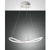 Suspension Fabas Luce Tirreno LED Blanc, 1 lumière