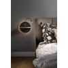 Applique murale Fabas Luce Dual LED Écru, Noir, 2 lumières