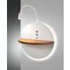 Applique murale Fabas Luce Dual LED Écru, Blanc, 2 lumières