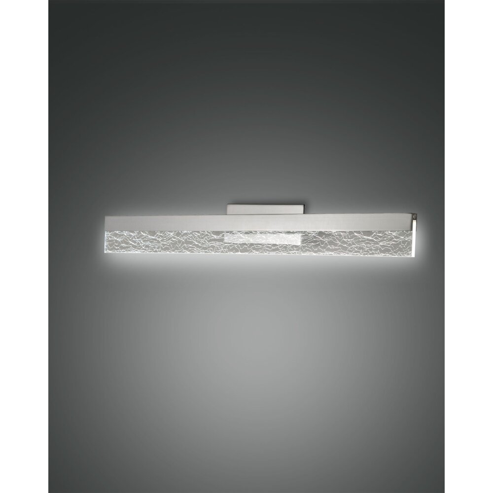 lampe miroir Fabas Luce Sinis LED Chrome, 1 lumière main product photo