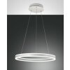 Suspension Fabas Luce Palau LED Blanc, 1 lumière