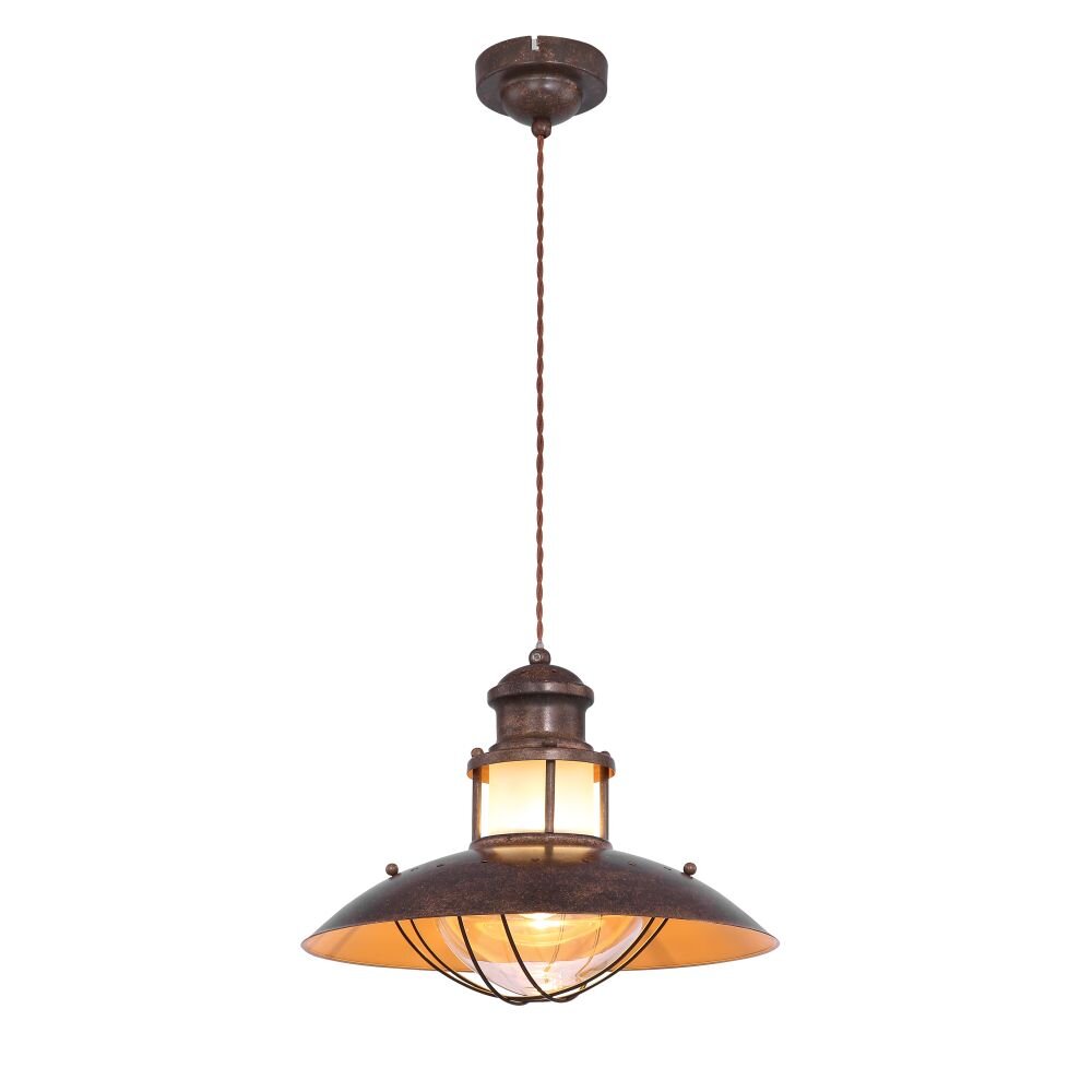 Suspension Globo BADALONA Brun, 1 lumière main product photo