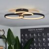 Plafonnier  Tagsdorff LED Noir, Blanc, 1 lumière