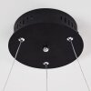 Suspension Pura LED Noir, 1 lumière