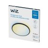 Plafonnier Philips WiZ SuperSlim LED Noir, Blanc, 1 lumière