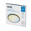 Plafonnier Philips WiZ SuperSlim LED Noir, 1 lumière