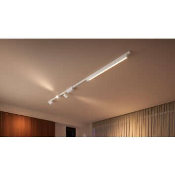 Plafonnier Kit de base Philips Hue Perifo LED Blanc, 4 lumières, Changeur de couleurs