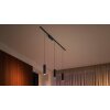 Suspension Kit de base x 3 Philips Hue Perifo LED Noir, 3 lumières, Changeur de couleurs